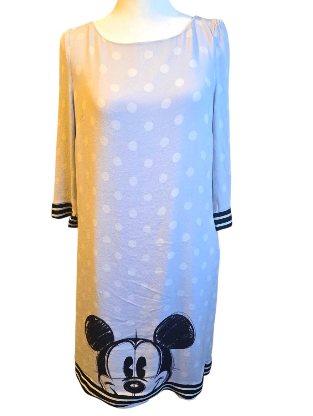 Disney x Cath Kidston Polka Dot Mickey Mouse Shift Dress - Size 10